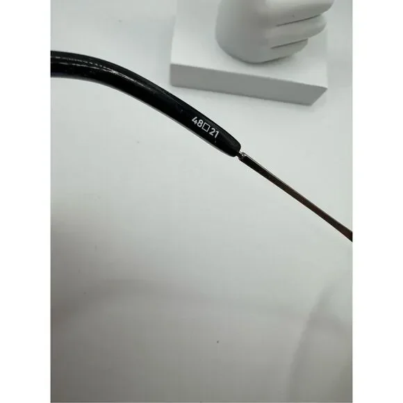 eyebobs Steevie eyeglass frames blue silver new without case - Picture 3 of 3